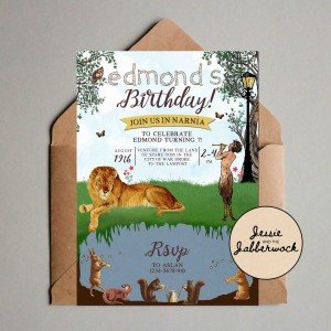 Narnia Party Invite
