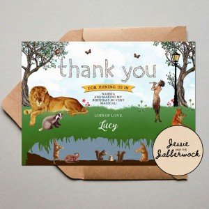 Narnia Party Invite