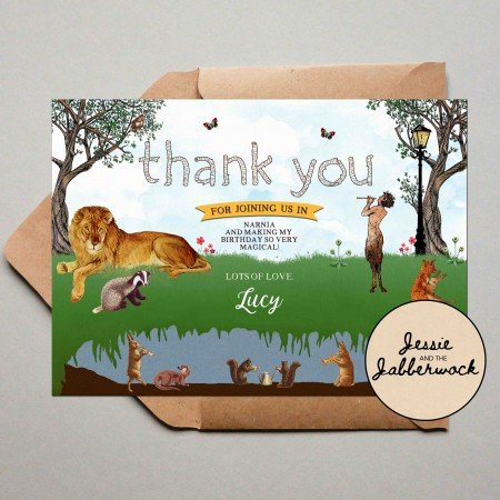 Narnia Party Invite Narnia Party Invite