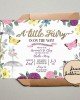 Floral Fairy Baby Shower Invite Floral Fairy Baby Shower Invite