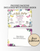 Floral Fairy Baby Shower Invite Floral Fairy Baby Shower Invite