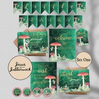 Fairy Baby Shower Set