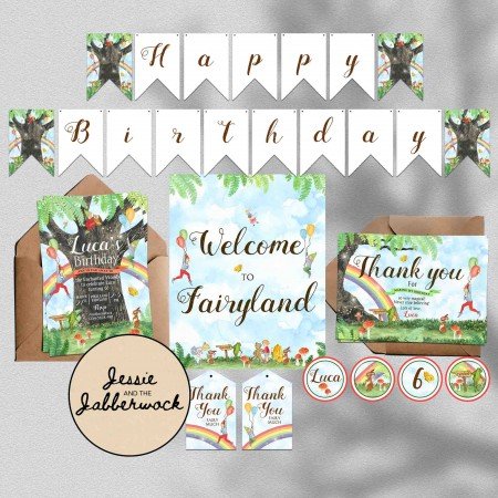 Fairyland, Enchanted Tree Invite Fairyland, Enchanted Tree Invite