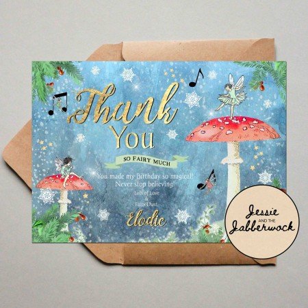 Winter Wonderland Fairy Invite Winter Wonderland Fairy Invite