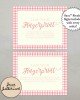 Pink Teddy Bear Picnic Fingerprint Tree Guestbook Pink Teddy Bear Picnic Fingerprint Tree Guestbook