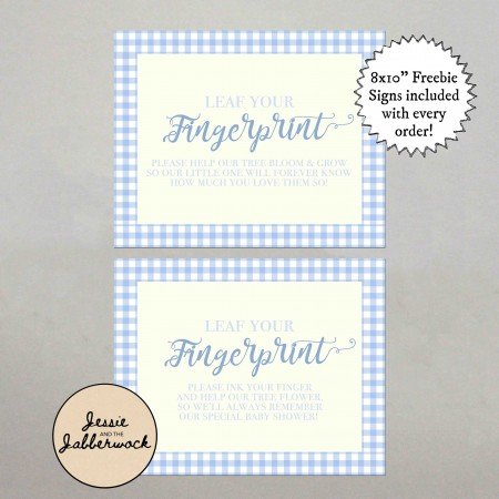 Blue Teddy Bear Picnic Fingerprint Tree Guestbook Blue Teddy Bear Picnic Fingerprint Tree Guestbook