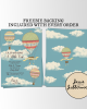 Hot Air Balloon Baby Invite Hot Air Balloon Baby Invite