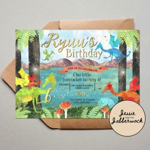 Magical Dragons Invite