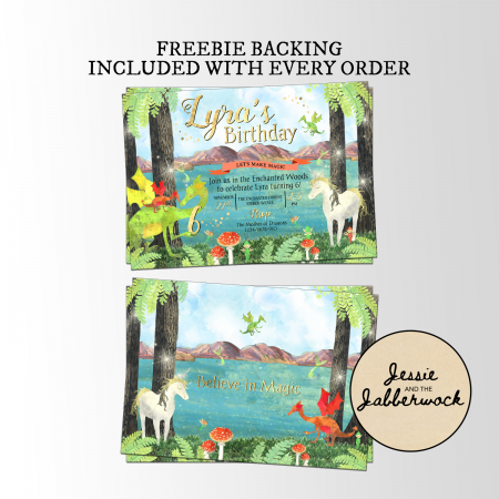 Magical Creatures Invite Magical Creatures Invite