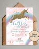 Sparkle Unicorn Invite Sparkle Unicorn Invite