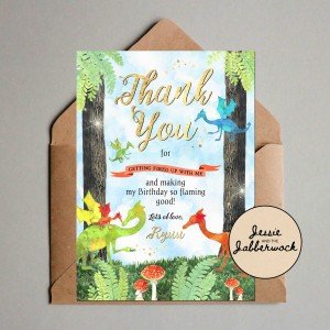 Dragons Thank you Note