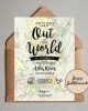 Out of this World Map Invite Out of this World Map Invite