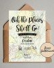 Oh the places she'll go Map Invite Oh the places she'll go Map Invite