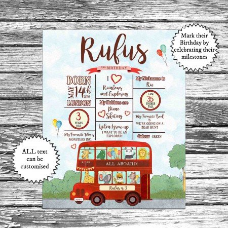 Animal Bus Milestones Animal Bus Milestones