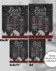 Grizzly Bear, Chalkboard Style Milestones Grizzly Bear, Chalkboard Style Milestones