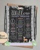 Little Deer, Chalkboard Style Milestones Little Deer, Chalkboard Style Milestones