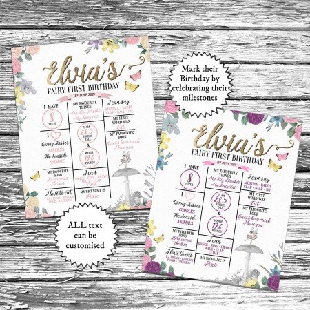 Vintage Fairy Milestones Vintage Fairy Milestones