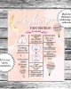 Pink Hot Air Balloon Milestones Pink Hot Air Balloon Milestones