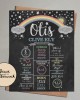 Rainbow Chalkboard Style Milestones Rainbow Chalkboard Style Milestones