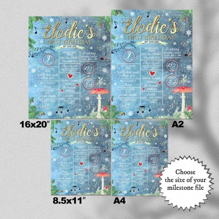 Winter Fairy Milestones Winter Fairy Milestones