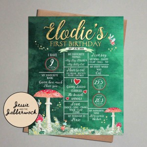 Toadstool Fairy Milestones