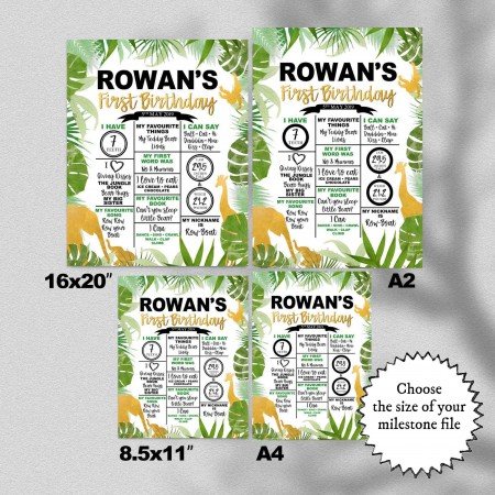 Wild Animals Milestones Wild Animals Milestones