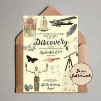 Museum Flyer Invite