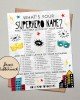 What's your Superhero Name? Game Printable What's your Superhero Name? Game Printable