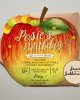Caterpillar Apple Invite Caterpillar Apple Invite