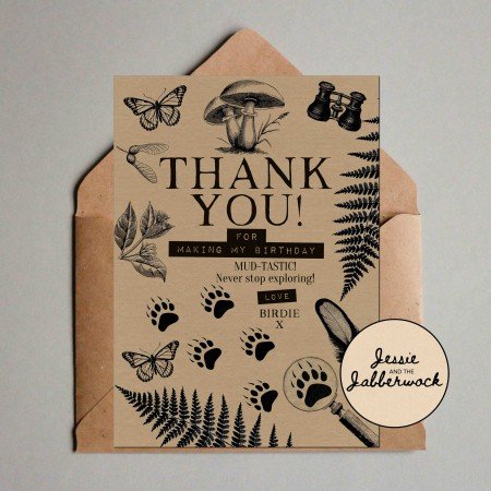 Nature Trail Wildlife Invite Nature Trail Wildlife Invite
