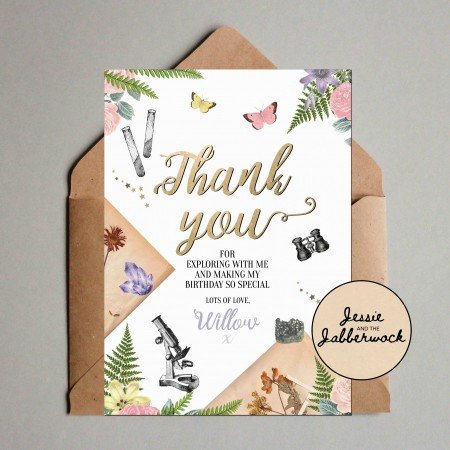 Floral Nature Trail Invite Floral Nature Trail Invite