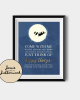 Blue Neverland Moon Invite Blue Neverland Moon Invite