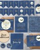 Blue Neverland Moon Invite Blue Neverland Moon Invite