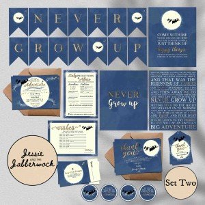 Blue Adventure Neverland Baby Set