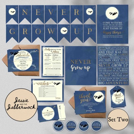 Blue Adventure Neverland Baby Set Blue Adventure Neverland Baby Set