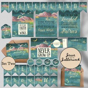 Fly away to Neverland Baby Set