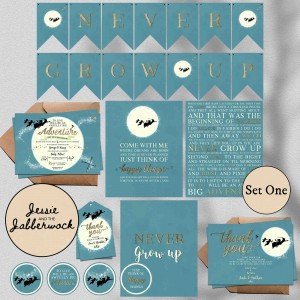 Teal Neverland Adventure Baby Set
