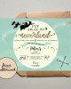 Mint Green Neverland Moon Invite Mint Green Neverland Moon Invite