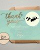 Mint Green Neverland Moon Invite Mint Green Neverland Moon Invite