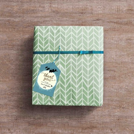 Teal Neverland Moon Invite Teal Neverland Moon Invite