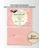 Pink Neverland Moon Invite Pink Neverland Moon Invite