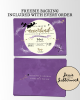 Purple Neverland Moon Invite Purple Neverland Moon Invite
