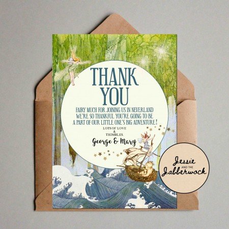 Neverland Baby Shower Invite Neverland Baby Shower Invite