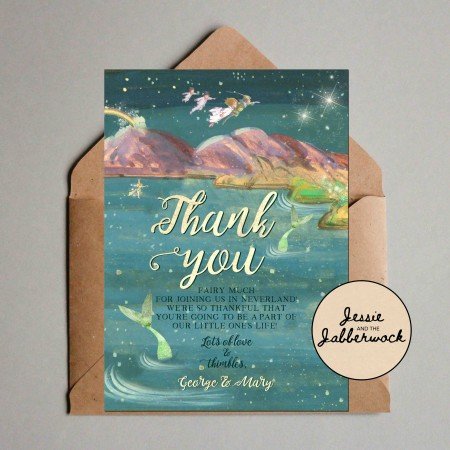 Fly away to Neverland Invite Fly away to Neverland Invite