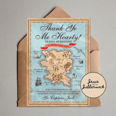 Sail the 7 Seas Map Invite Sail the 7 Seas Map Invite