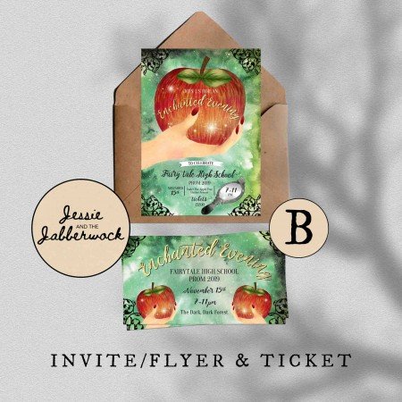 Enchanted Evening, Fairy Tale, Snow White Invite Enchanted Evening, Fairy Tale, Snow White Invite