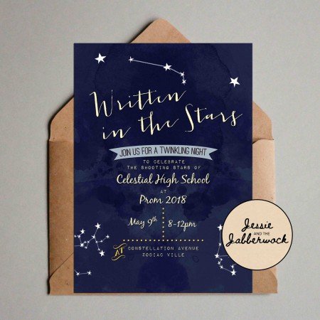 Constellation Under the Stars Invite Constellation Under the Stars Invite