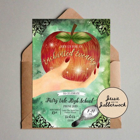 Enchanted Evening, Fairy Tale, Snow White Ticket with stub Enchanted Evening, Fairy Tale, Snow White Ticket with stub