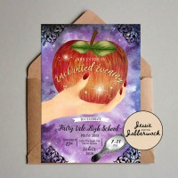 Enchanted Evening, Fairy Tale, Snow White Invite