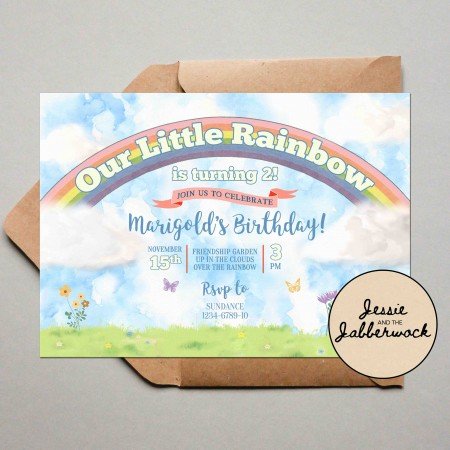 Rainbow Meadow Invite Rainbow Meadow Invite